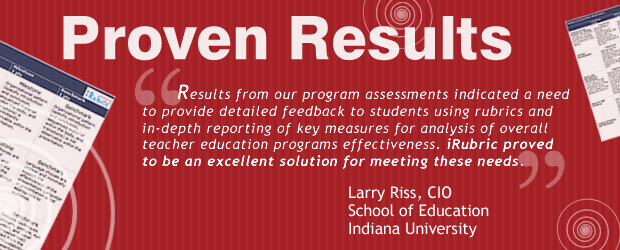 iRubric Testimonial Indiana University